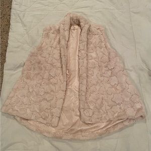 Entro fur cream vest